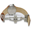 Nike Heritage Alarm Chrono Tan Leather Watch WC0054-251 Strap Clasp